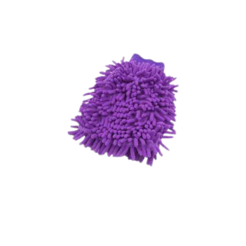 قفاز مايكروفايبر بنفسجي