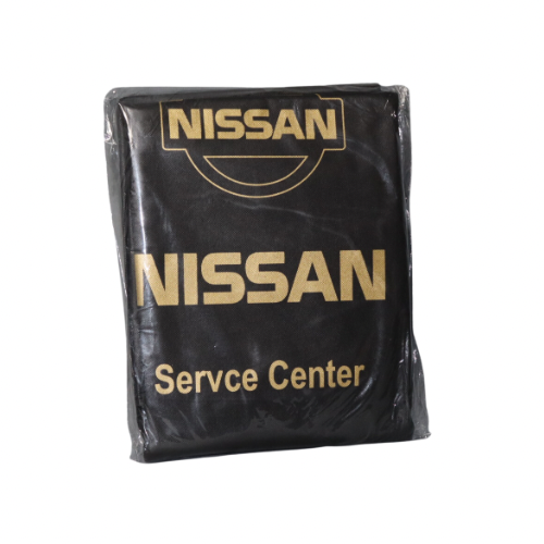 تلبيسة مراتب بشعار وكالة نيسان اسود