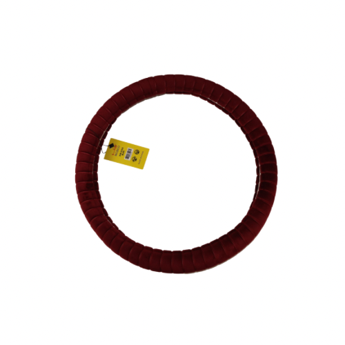 غطاء فرو عنابي