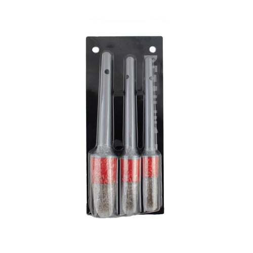 3 قطع من فرش تنظيف السيارة للفتحات والمقاعد ولوحة...