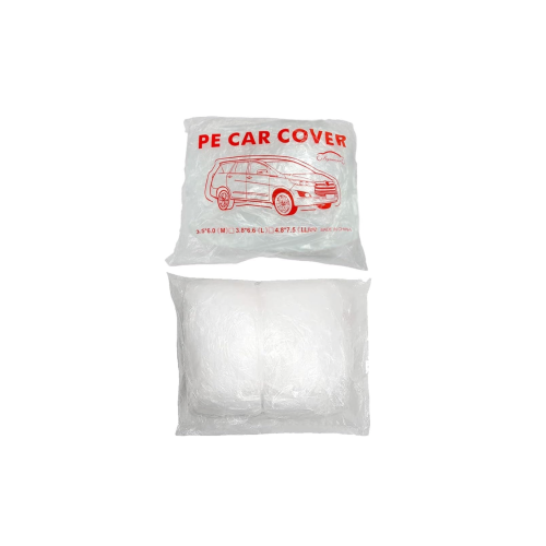 غطاء بلاستيك شفاف لكامل السيارة مقاس وسط