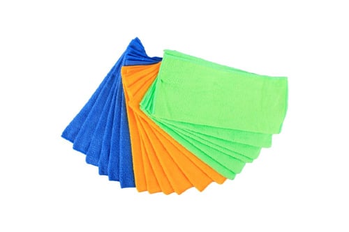 18 منشفة مايكروفايبر من سافي واكس