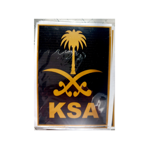 استيكر سيفين ونخلهKSA اسود