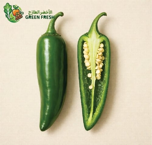 Green hot pepper