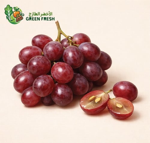 Red grapes