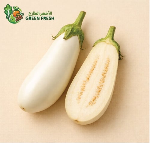 White bride eggplant