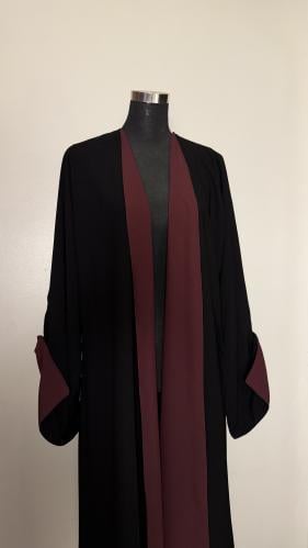 عباية Deep red