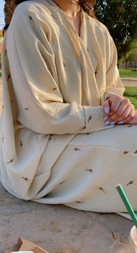 عباية "الورد"