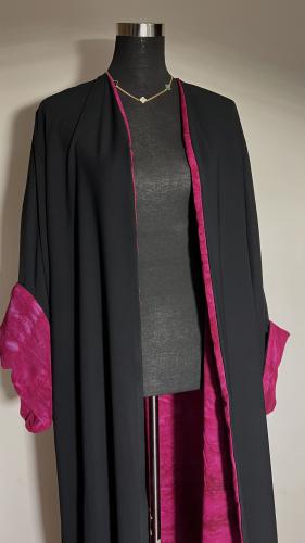 عباية hot pink