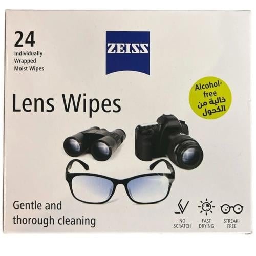 Zeiss Cleaning Wipes | مناديل مرطب لنظافة العدسات