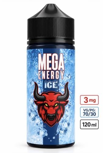 نكهة ميجا إنرجي آيس MEGA Energy Ice 120 مل