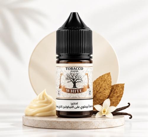 نكهة كاسترد توباكو | Tobacco Seasons White