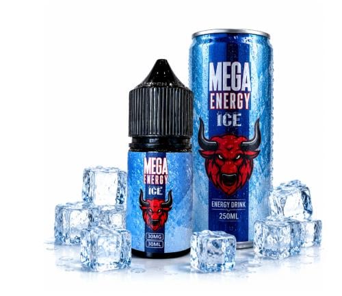 Ice flavor of energy drink from Mega energy