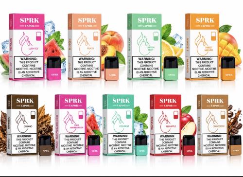 بودات مايلي سبارك Vapor بنكهات متعددة