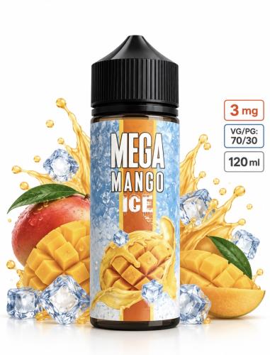 نكهة ميجا مانجو آيس 120 مل – MEGA Mango Ice