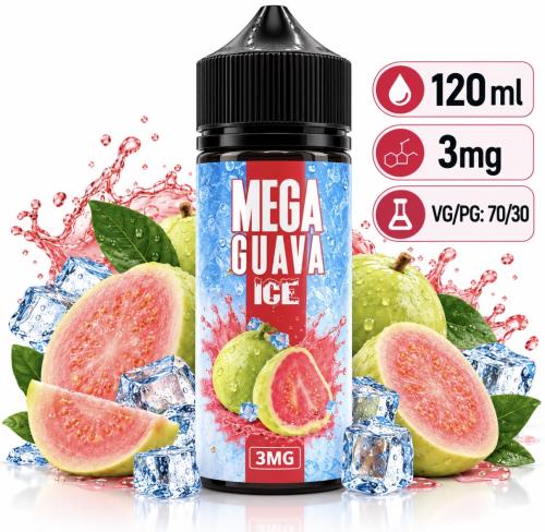 نكهة ميجا جوافة آيس 120 مل – MEGA Guava Ice