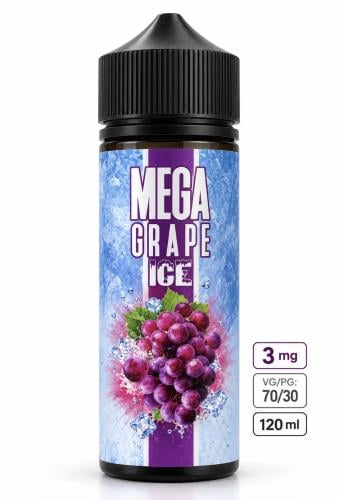 نكهة ميجا عنب آيس 120 مل – MEGA Grape Ice