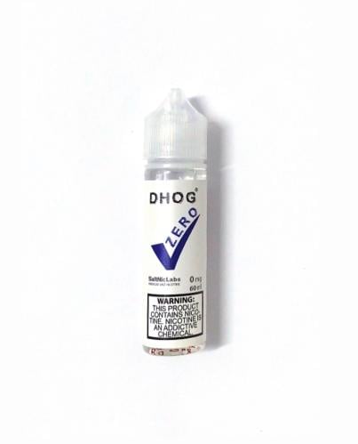 Nicotine-free vape liquid and flavorless