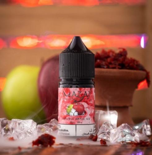 Salt flavor, mood, two cold apples, MAZAJ Double A...