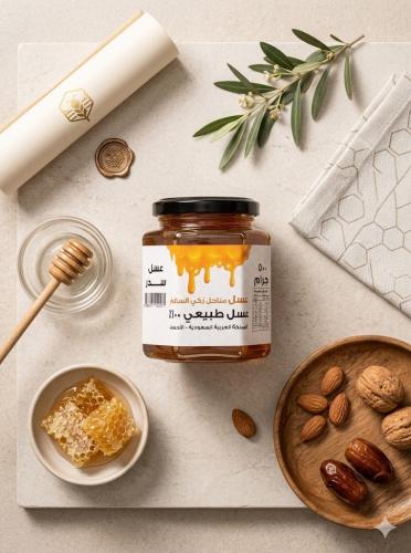 عسل سدر حساوي 500 جم