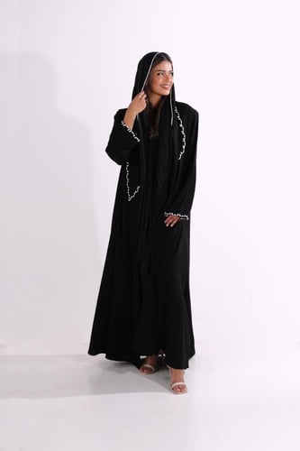 عباية نص كلوش شك يدوي