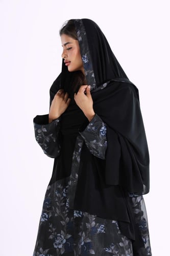 عباية نص كلوش ملكي وجازار