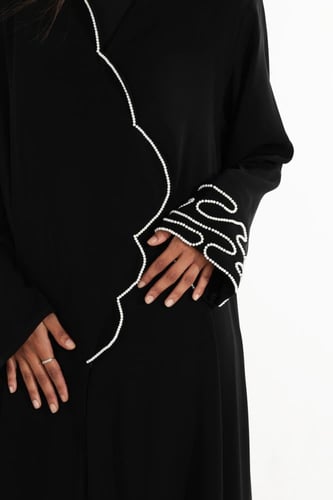 عباية نص كلوش شك يدوي