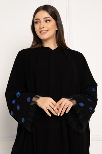 عبايه نص بشت