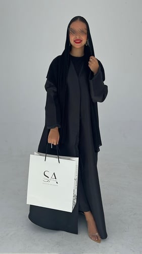 عبايه تفته شك يدوي