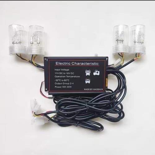 براقات بيضاء بـ4شمعات