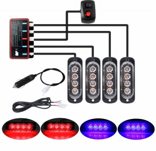 إنارة جانبية مزدوجة