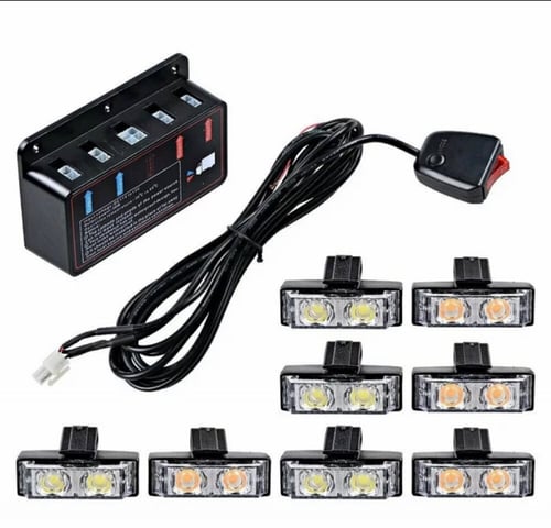 8قطع ابيض اصفر