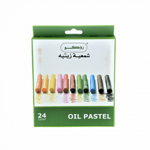 الوان شمعية زيتية روكو 24 لون