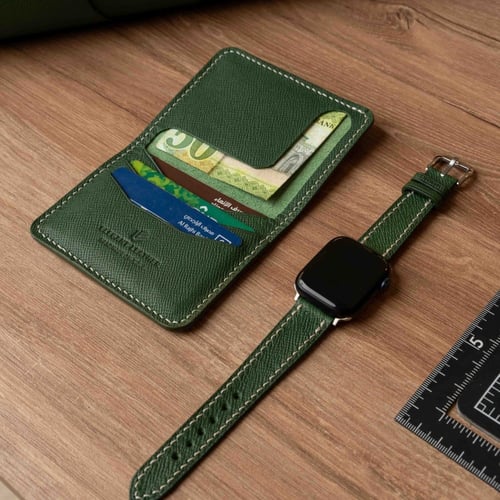 سير ساعة ابل- لون أخضر