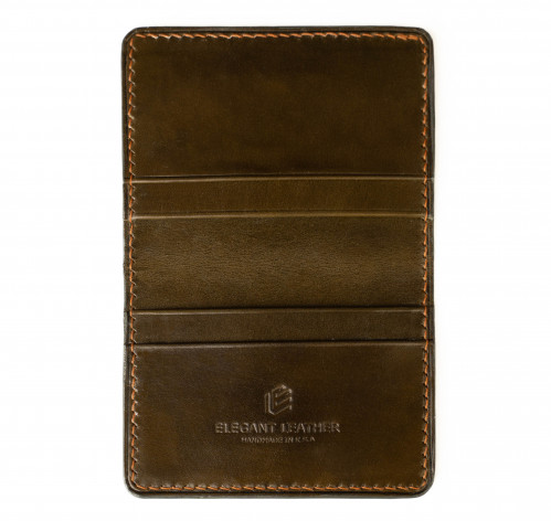 محفظة بطاقات مطوية