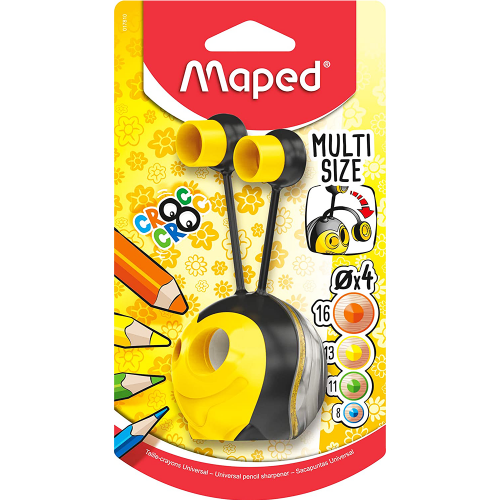 مبراة كروك كروك من مابد بمقاسات مختلفة - فتحتين