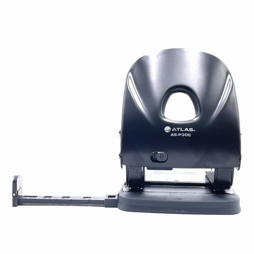 خرامة ورق معدنية من أطلس - (أزرق/أسود) - سعة 30 ور...