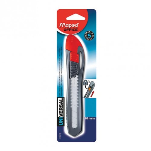 مشرط مابيد العالمي 018310 - 18 مم أحمر