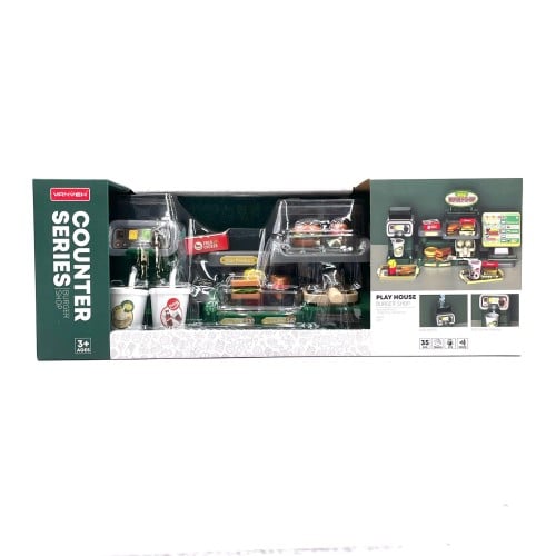 لعبة محاكاة مطعم برجر للأطفال من SYF