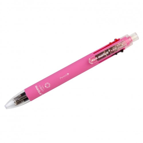 قلم ملون 5 ألوان مع قلم رصاص 0.5 مم (6 في 1) - من...