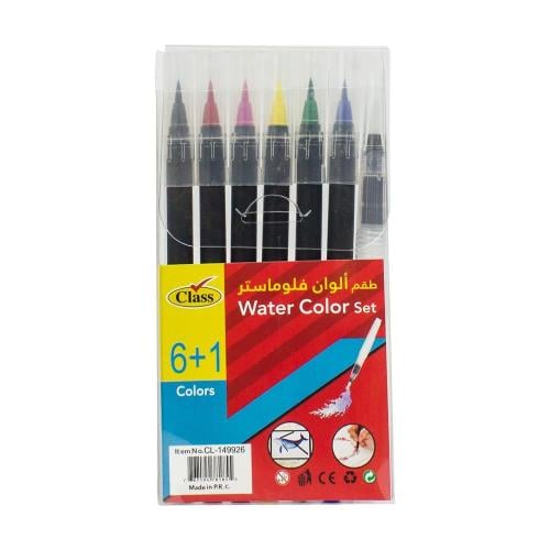 Feltmaster Watercolors, Classic Brush Head, 6 Colo...