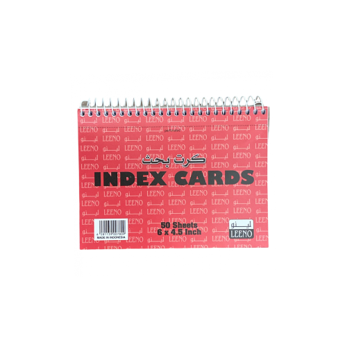 دفتر كرت بحث - 4.5*6 انش - لينو