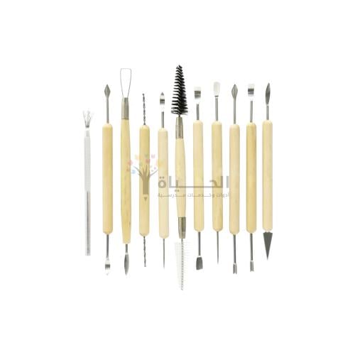 ادوات تشكيل عجينة سيراميك والفخار - بوكي