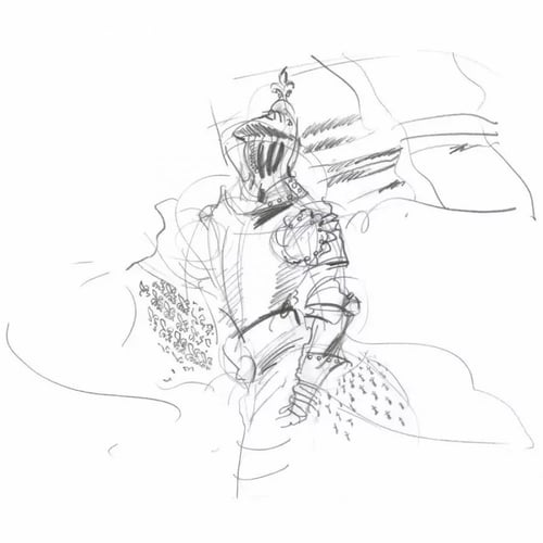 طقم أقلام رصاص جرافيت 9000 من فابر كاستل - 12 قلم