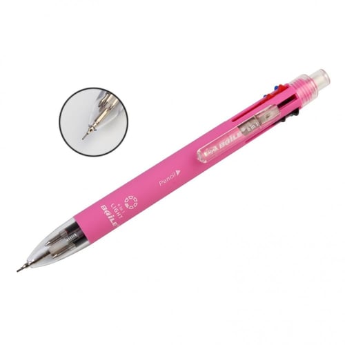 قلم ملون 5 ألوان مع قلم رصاص 0.5 مم (6 في 1) - من...