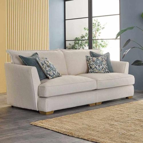 كنبة مقعدين كتان