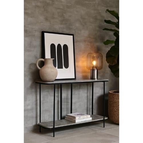 كونسول مودرن أبيض طراز عصري