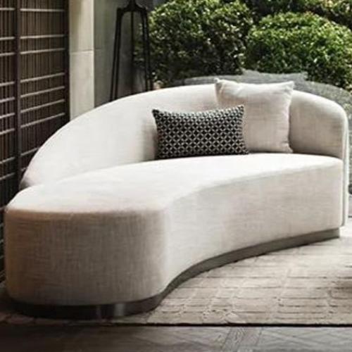 كنبة ثنائية مودرن - لون بيج