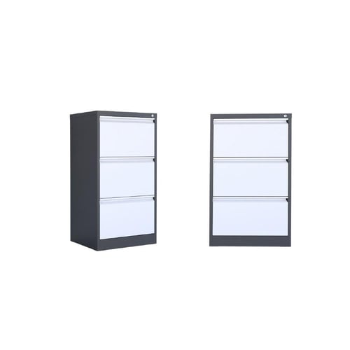 وحدة ادراج مكتبية مودرن - 3 ادراج بتصميم أنيق بلون...