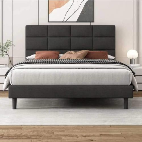 سرير مودرن - أسود